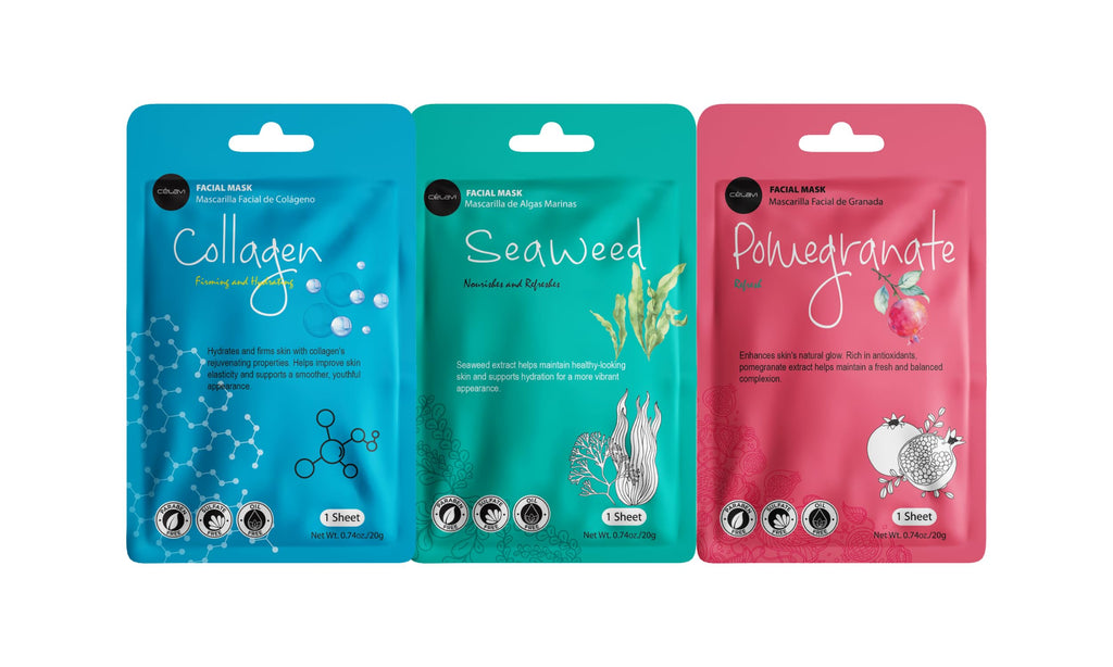 Celavi cosmetics 12-pack mask collection overview