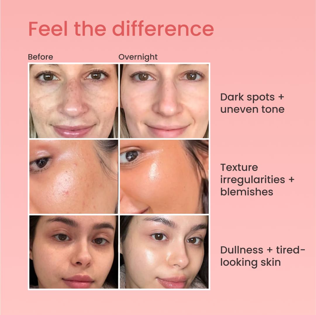 Quia overnight glass skin peel off mask packaging