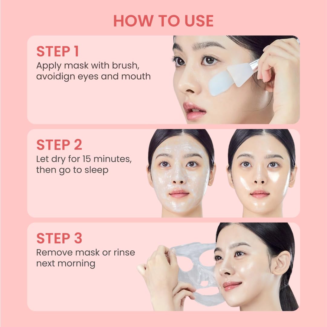 Side profile of Quia collagen mask tube