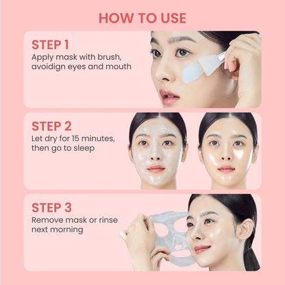 Side profile of Quia collagen mask tube