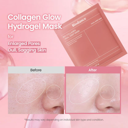 Packaging of Biodance Bio-Collagen Real Deep Mask 4 pieces