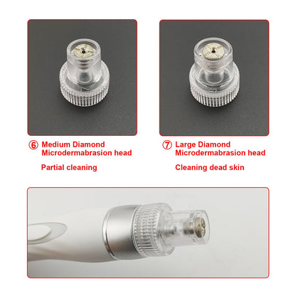 Elitzia multi functional facial machine replacement parts kit with diamond tips and spray nozzle.