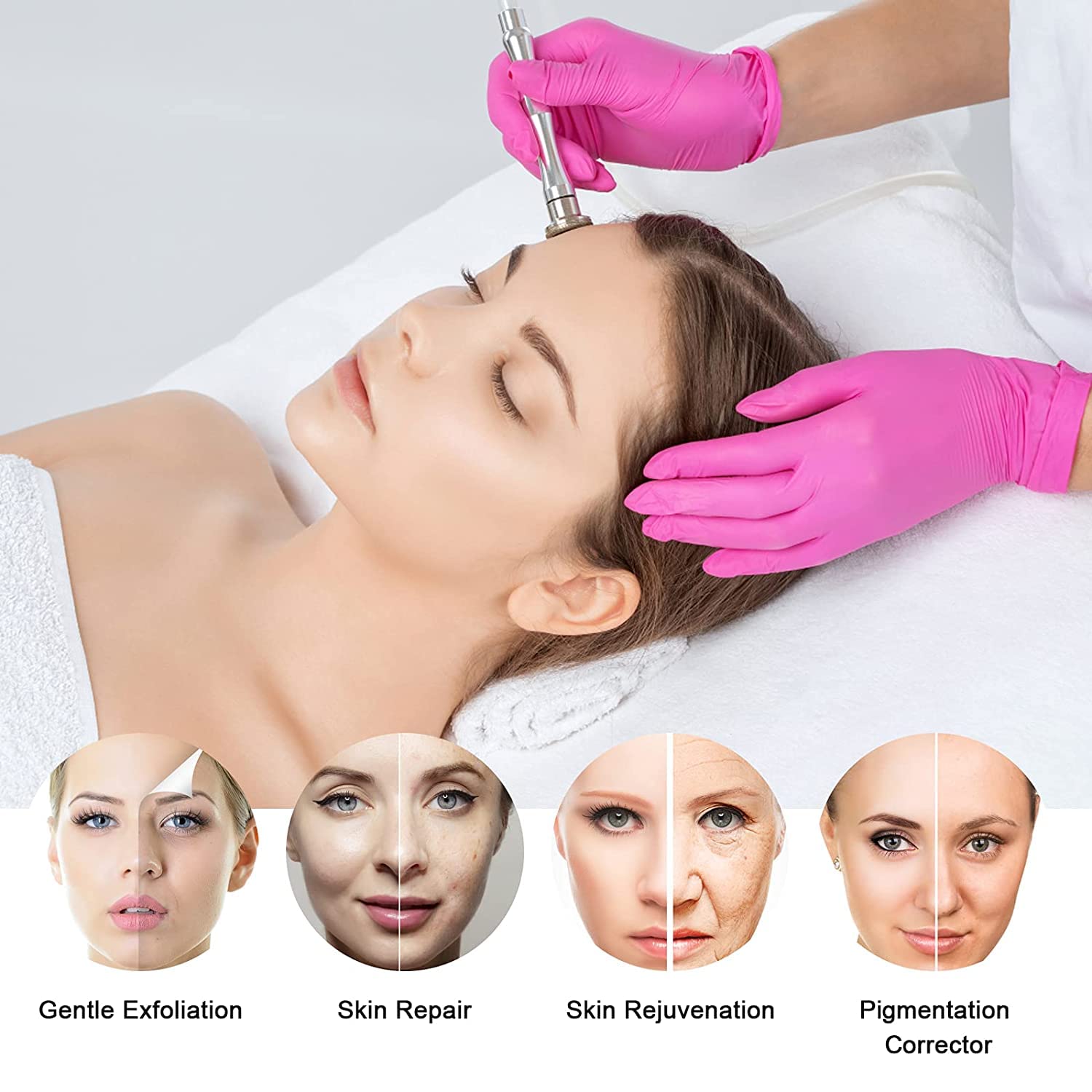 TwoWin professional beauty equipment showing vacuum meter and adjustable suction controls