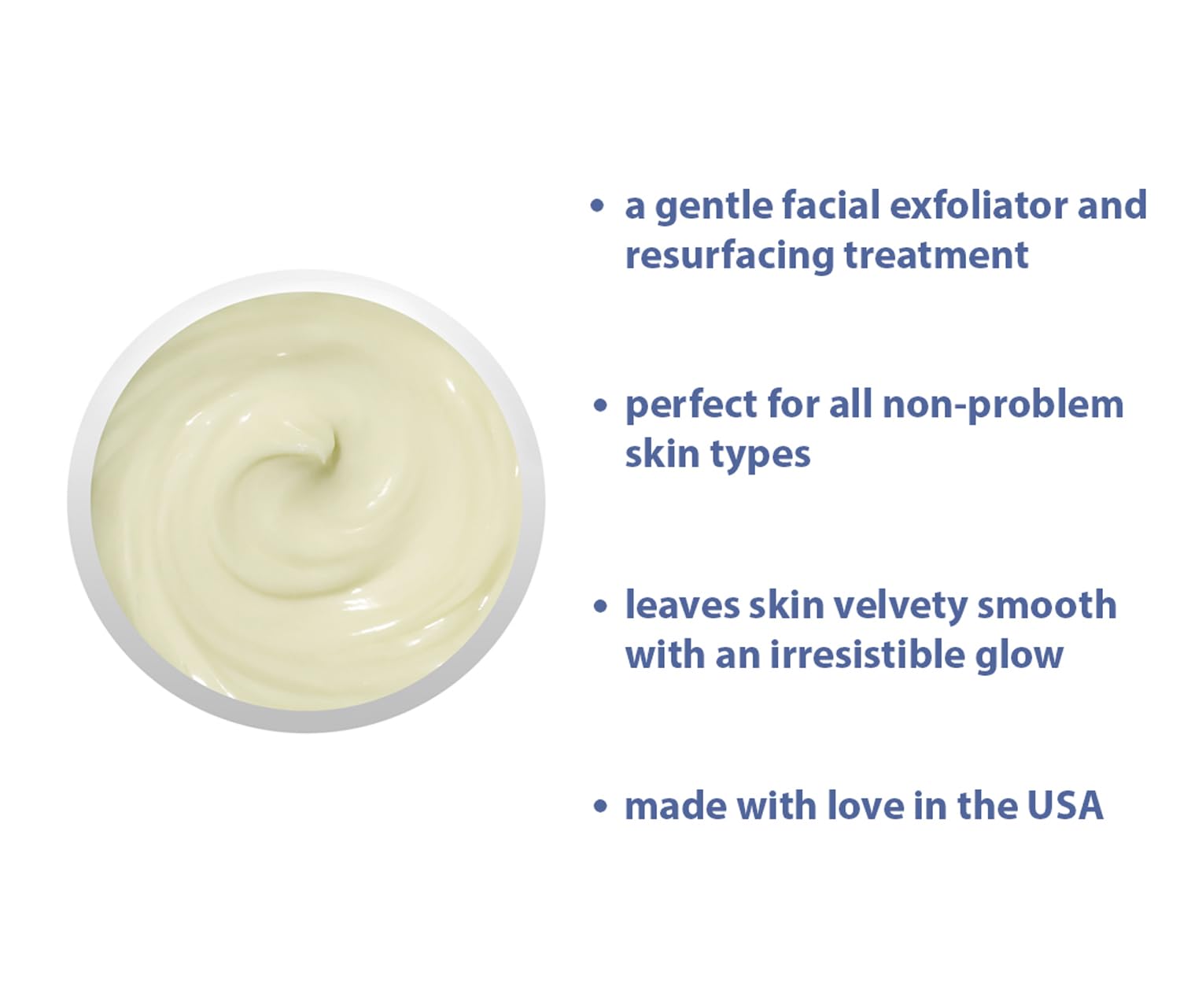 Two ounce jar of RAYA microdermabrasion cream showing paraben free label