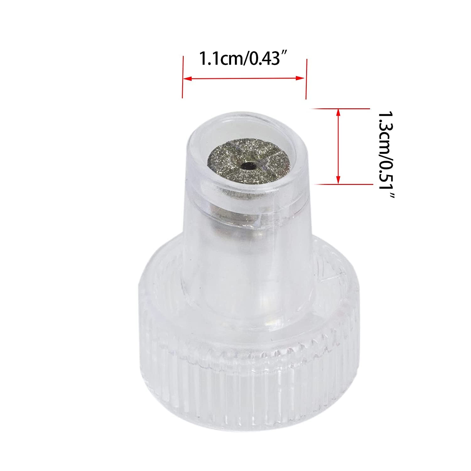Authentic Elitzia replacement head accessories for hydrodermabrasion devices displayed on a clean background.
