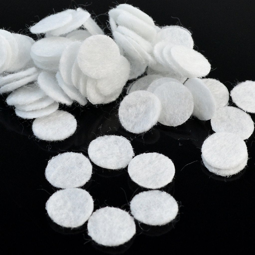 Premium pure cotton replacement pads for professional salon facial vacuums
