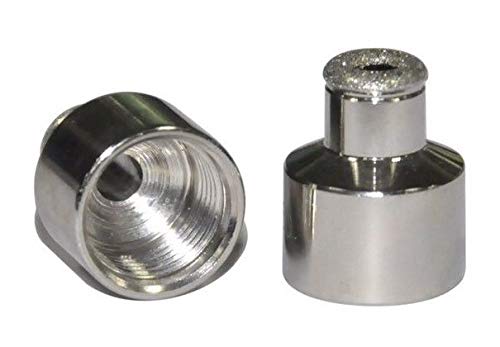 Authentic USA imported diamond microderm replacement tips showing fine medium and coarse grading