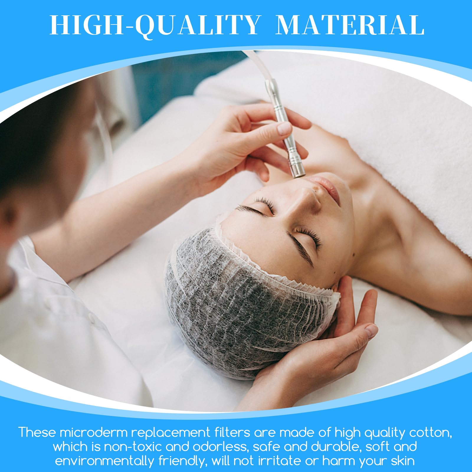 800 pieces pack of facial vacuum replacement filters for blackhead removal