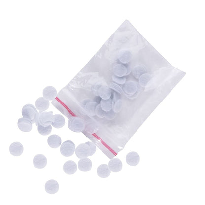Demonstration of replacing a 10mm cotton filter in a dermabrasion handle