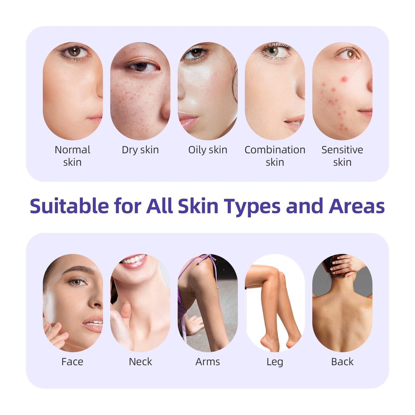 Interchangeable sterile diamond heads for professional blackhead removal