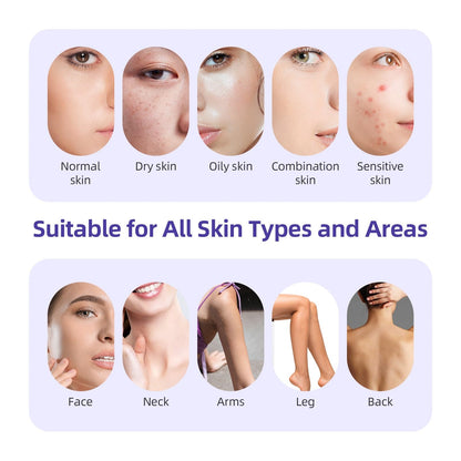Interchangeable sterile diamond heads for professional blackhead removal