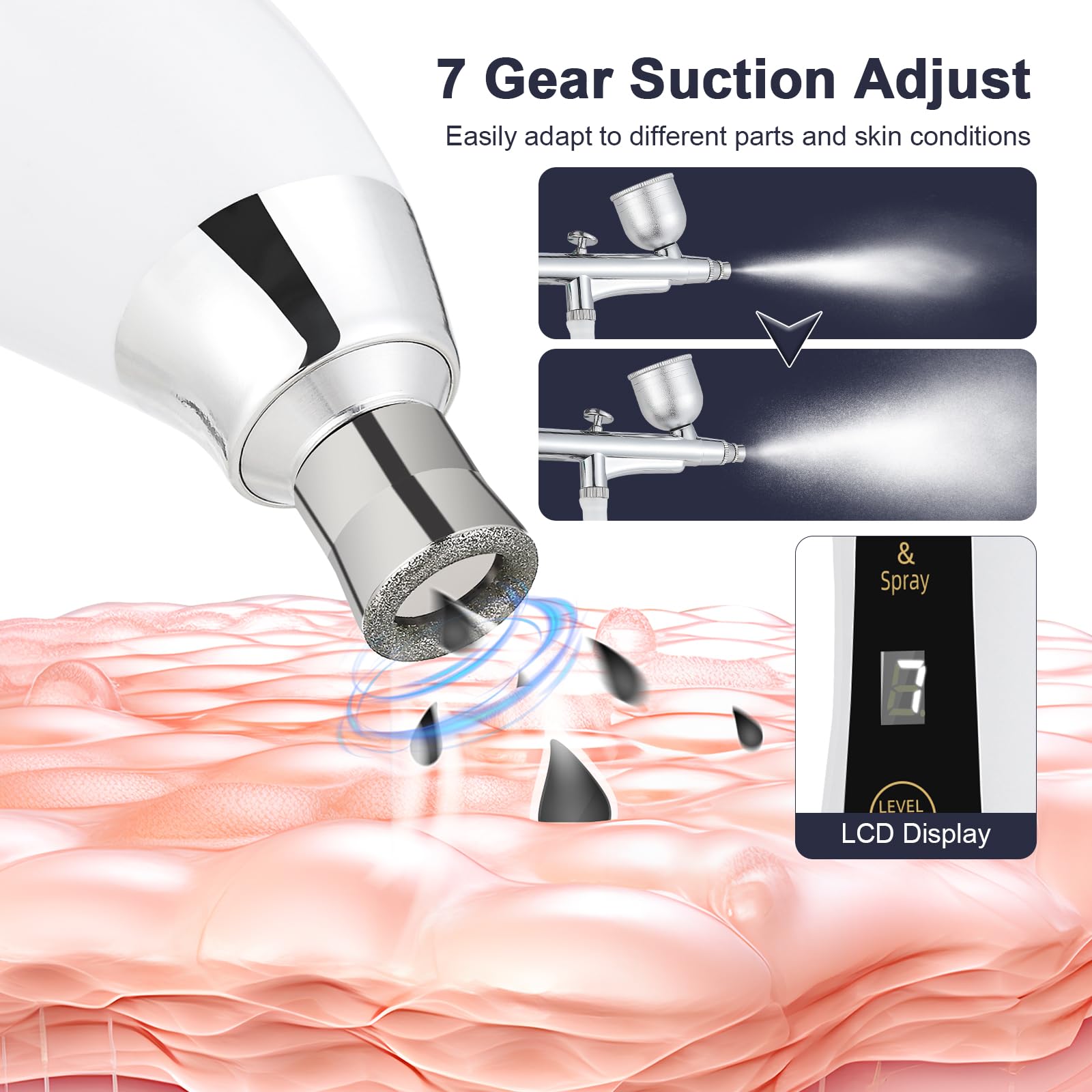IeBilif blackhead remover device for home use