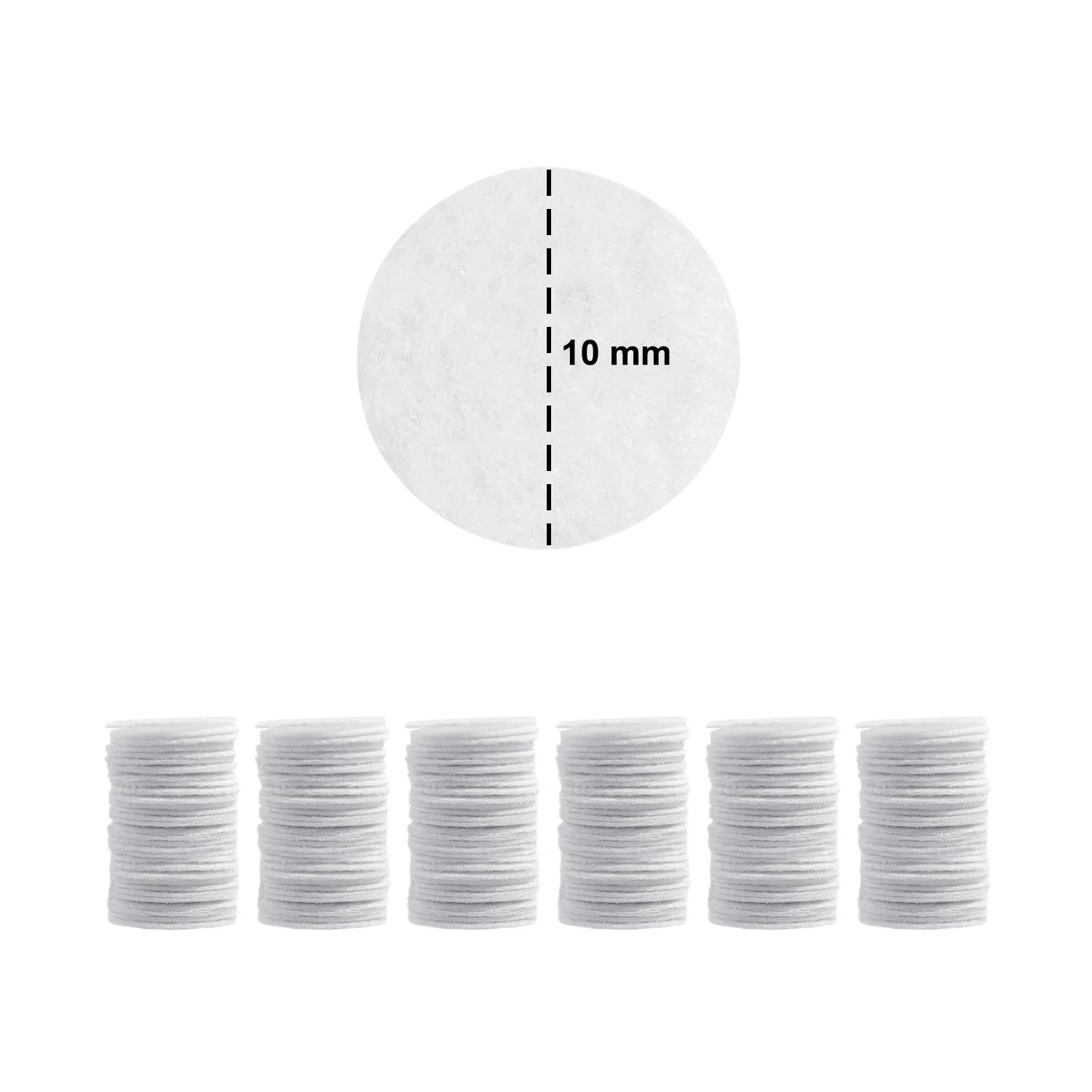 ZEIZOMZER replacement facial vacuum filters displayed close up