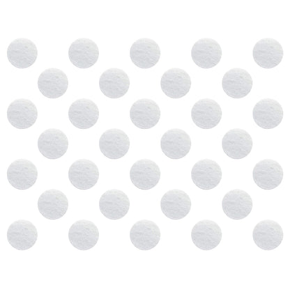 Dimensions of ZEIZOMZER 10mm diameter cotton filter pad