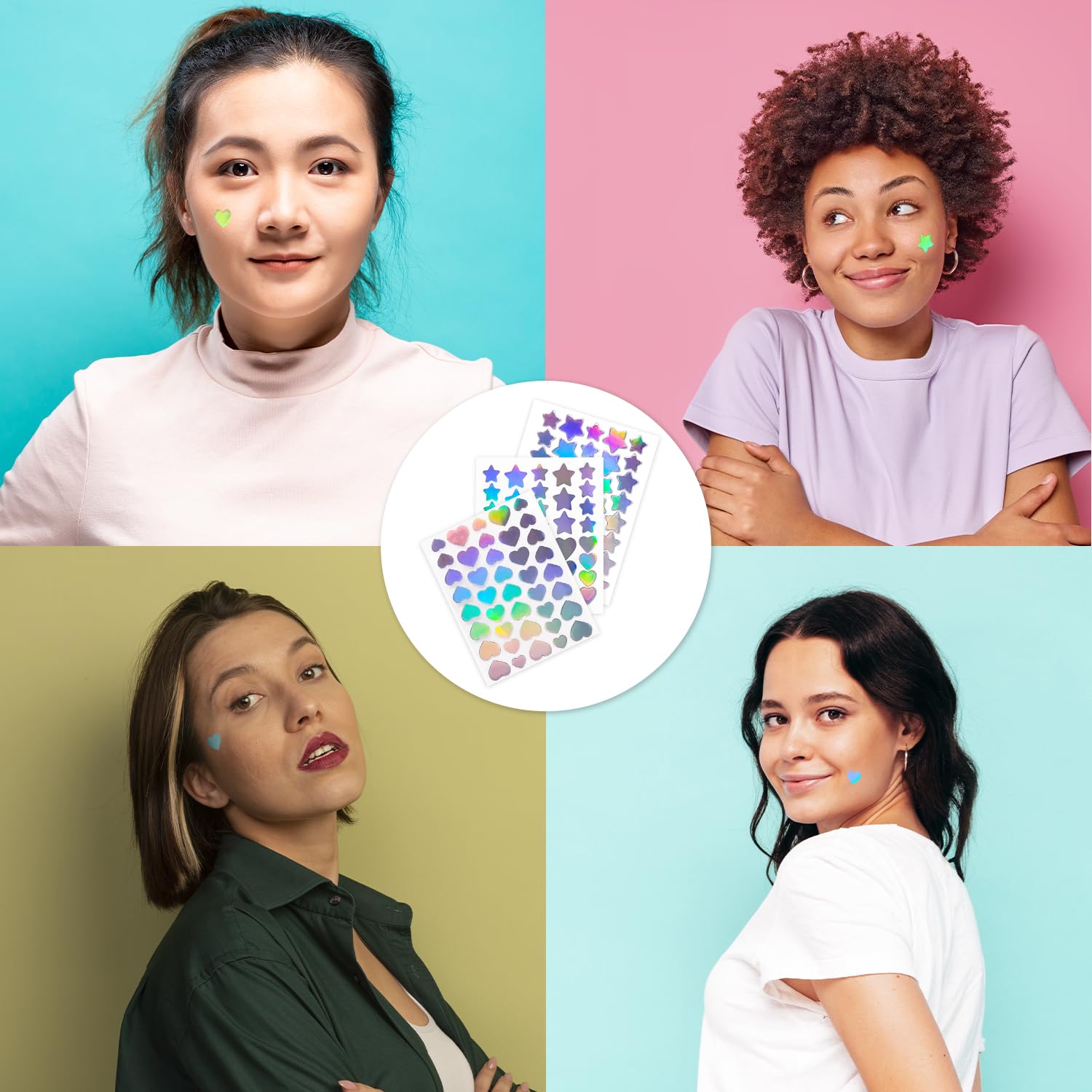 Application process of USA imported acne patches