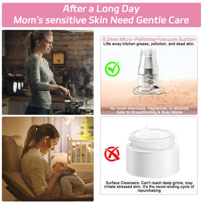 Adjustable vacuum suction wand from the Beauty Star professional skincare set.