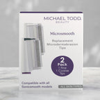 Michael Todd Beauty skincare tool replacement tips in packaging