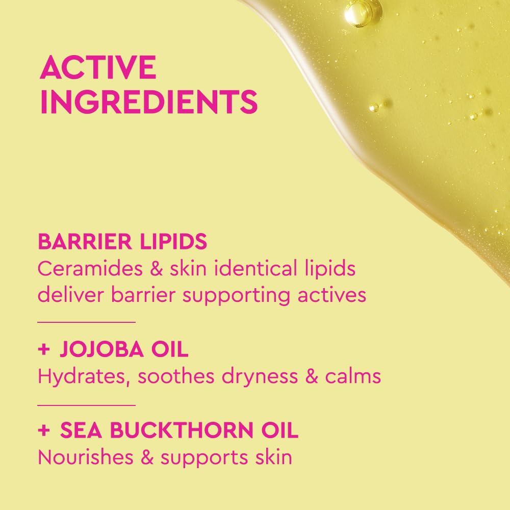 Byoma Nourishing Body Oil application shot