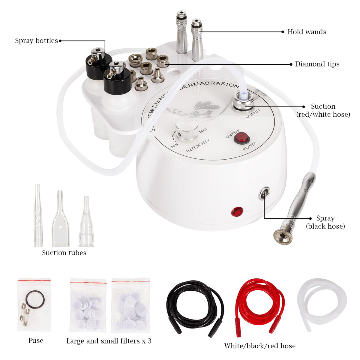 Aimengxi 3 in 1 beauty device ready for home salon use