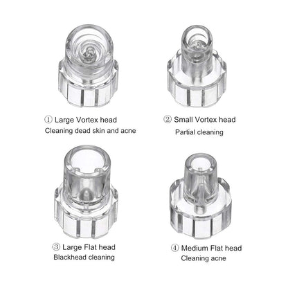 Elitzia facial care microdermabrasion head attachments for blackhead extraction