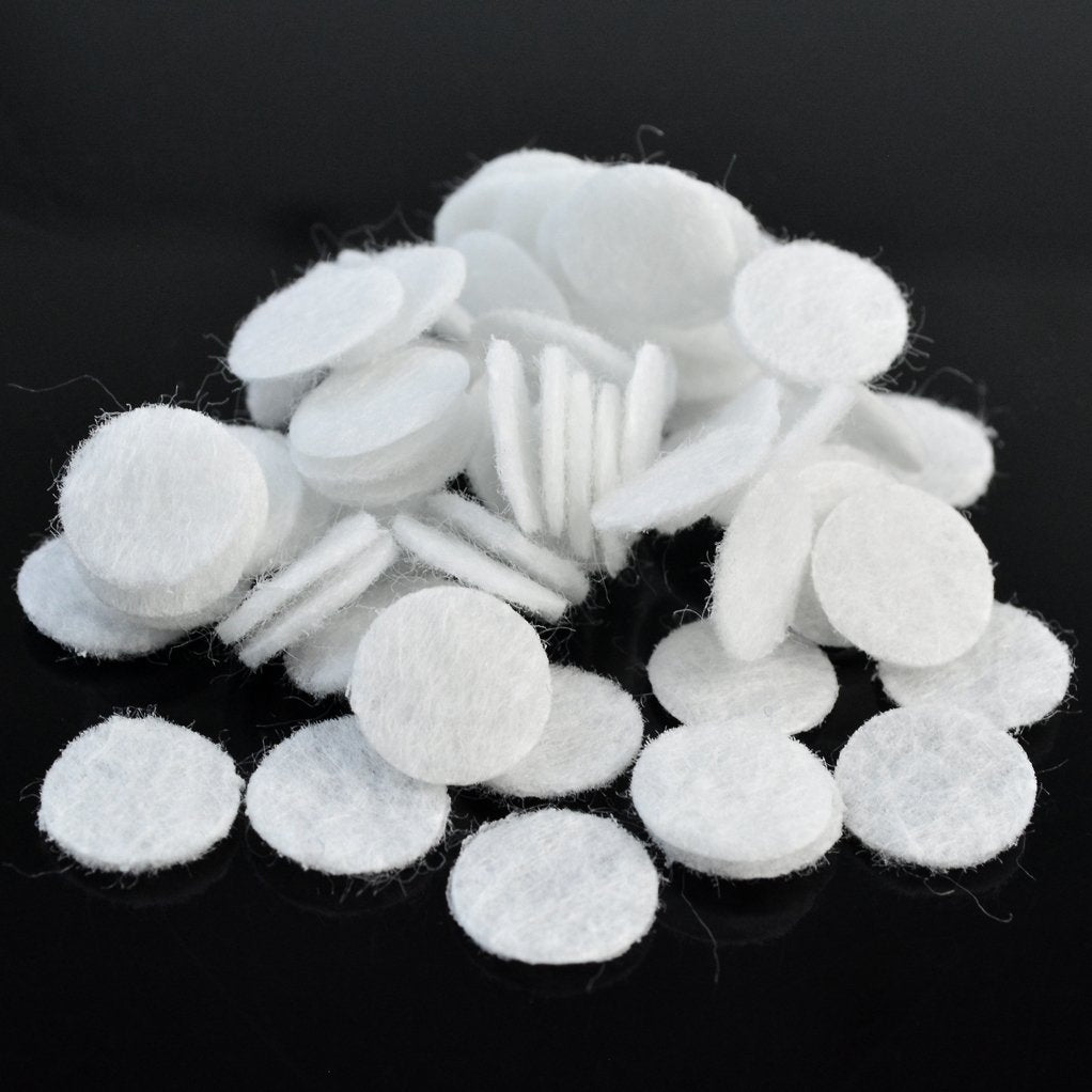 Premium Nydotd facial vacuum accessories showcasing the breathable and durable texture of the replacement cotton circles.