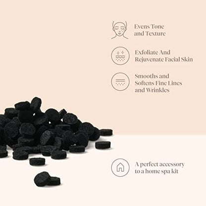 Authentic imported USA beauty tools replacement wool filters packaging details.
