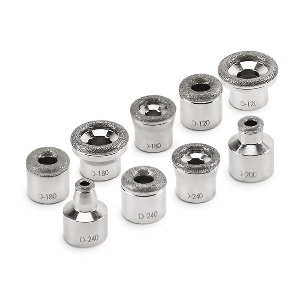 Durable metal replacement tips for standard suction skincare machines
