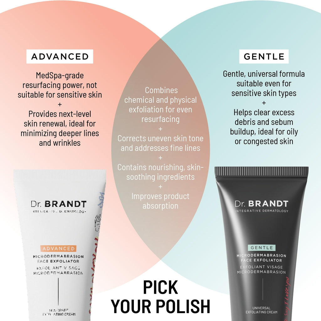 Dr. Brandt Advanced Microdermabrasion Face Exfoliator ingredient highlights
