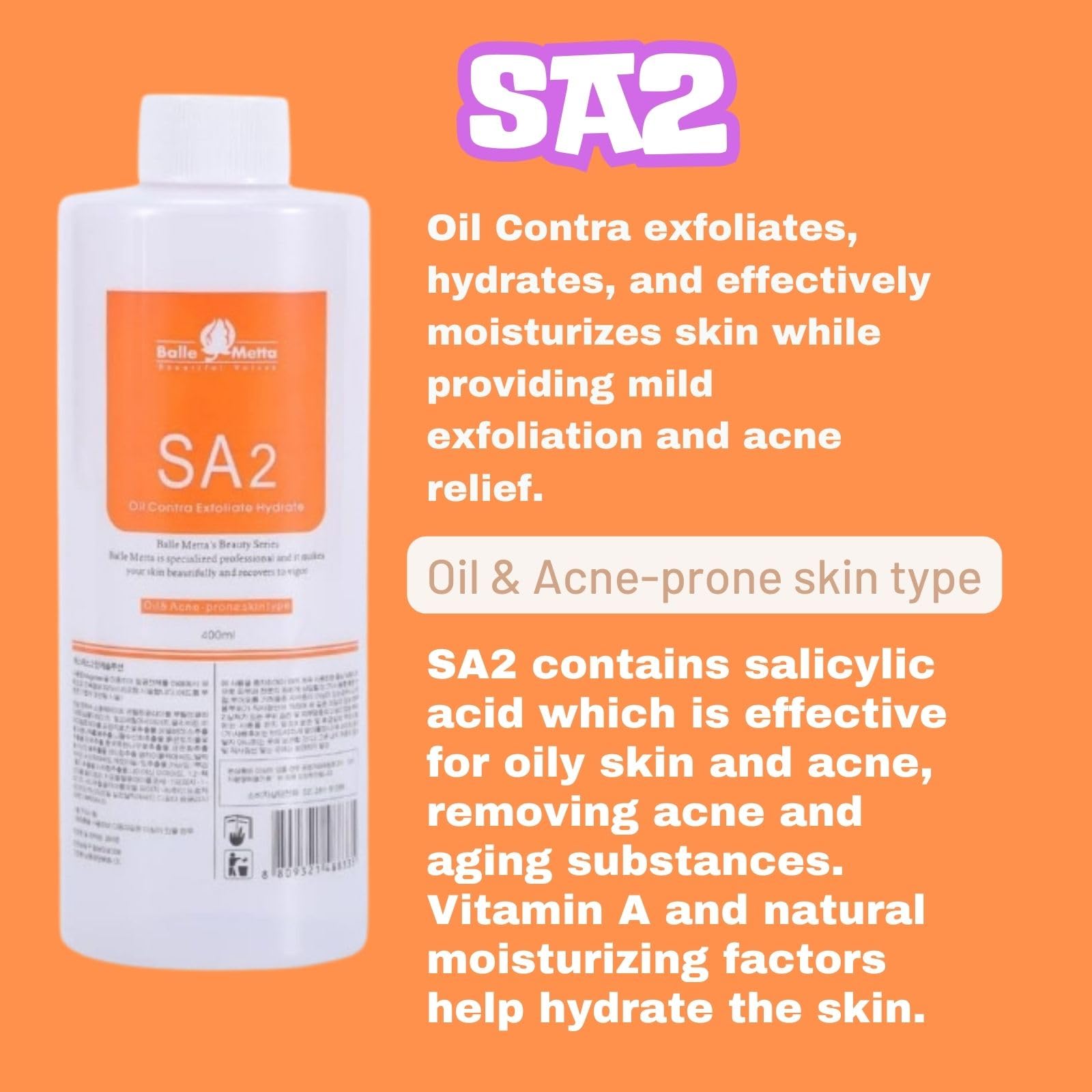 Three bottle pack of Crowsuggy bubble solution for hydrodermabrasion machines displaying skincare ingredients