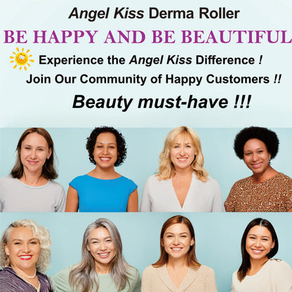 Premium Angel Kiss Advanced 5 microneedler product packaging for imported authentic personal care.