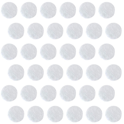 Two hundred pieces of TopDirect white cotton replacement filters for blackhead removal tools.