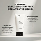 No7 Microdermabrasion Scrub texture and cream consistency