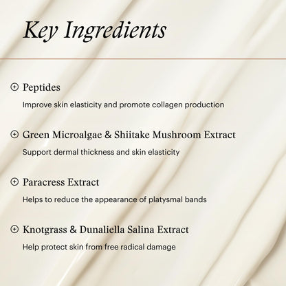 SkinMedica Neck and Decollete treatment cream for smoothing horizontal lines.