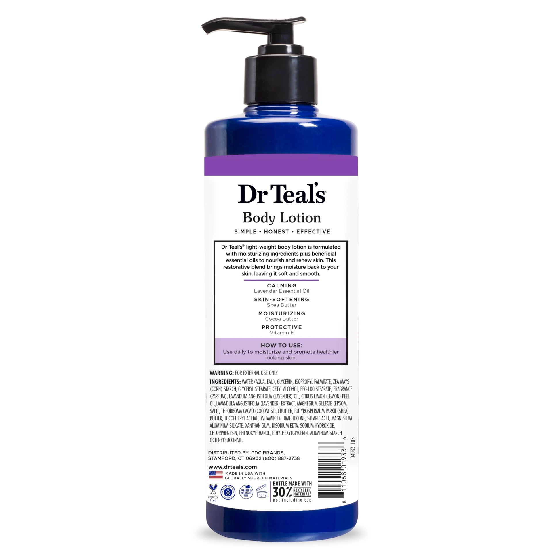 Lifestyle view of Dr Teal's Lavender Soothe and Sleep body lotion pack being used for night time skincare routine