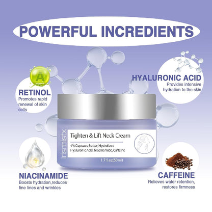 StriVectin lift and firm wrinkle reduction cream jar on a plain background.