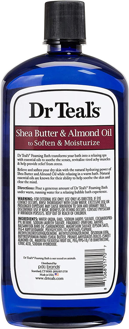 Dr Teal's Glow and Radiance Vitamin C and Citrus Essential Oils foaming bath for glowing skin