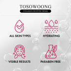 Tosowoong Collagen Necktox Cream ingredient label detail