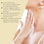 Complete skincare set packaging layout for retail display