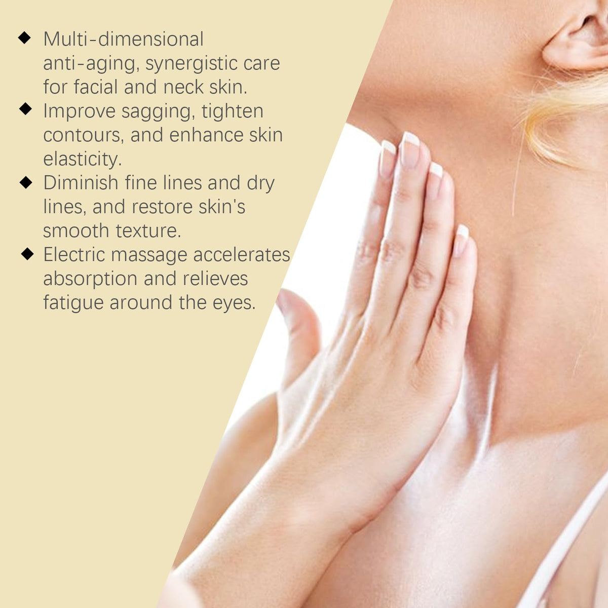Complete skincare set packaging layout for retail display