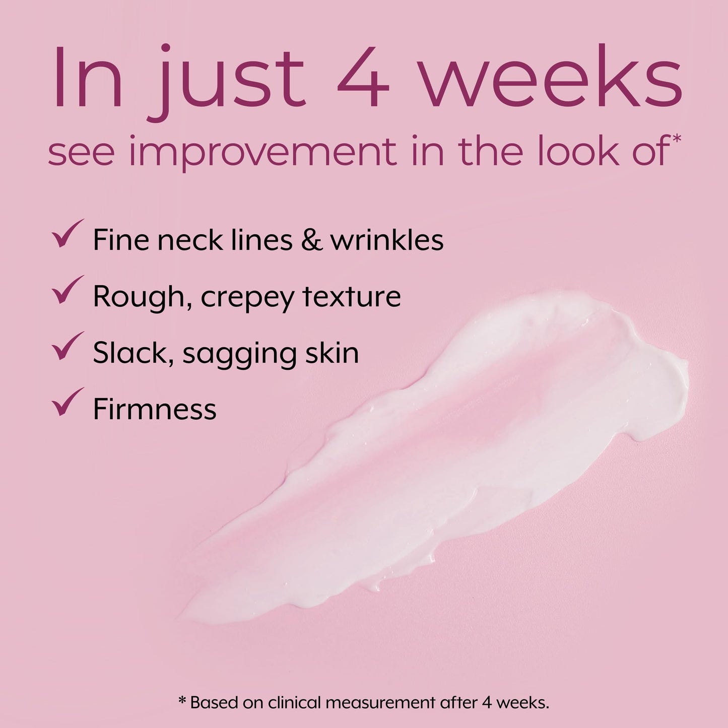 Close up of Dekliderm anti-aging neck cream container