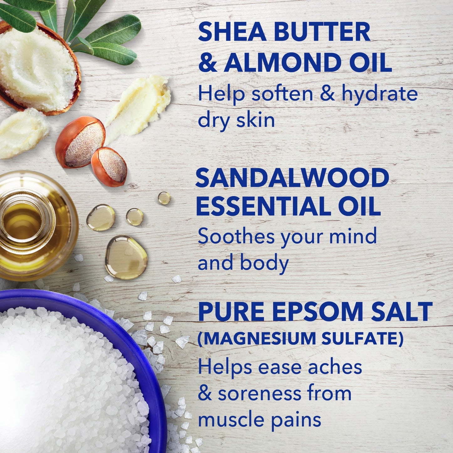Dr Teal's pure Epsom salt four pack bundle imported from USA for full body relaxation