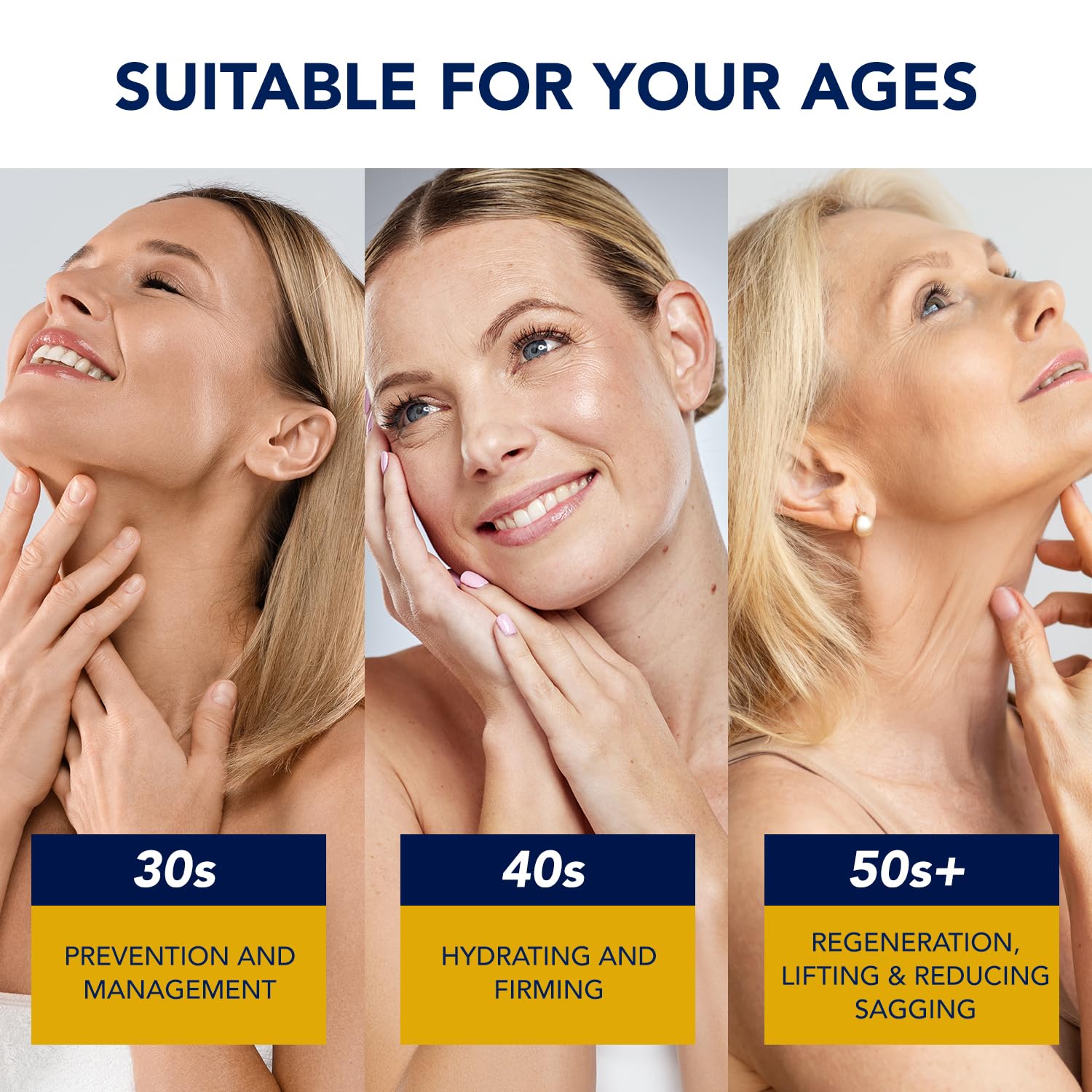 ElySeoul neck tightening cream pump dispenser packaging