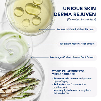 Application of ElySeoul neck cream on décolleté area