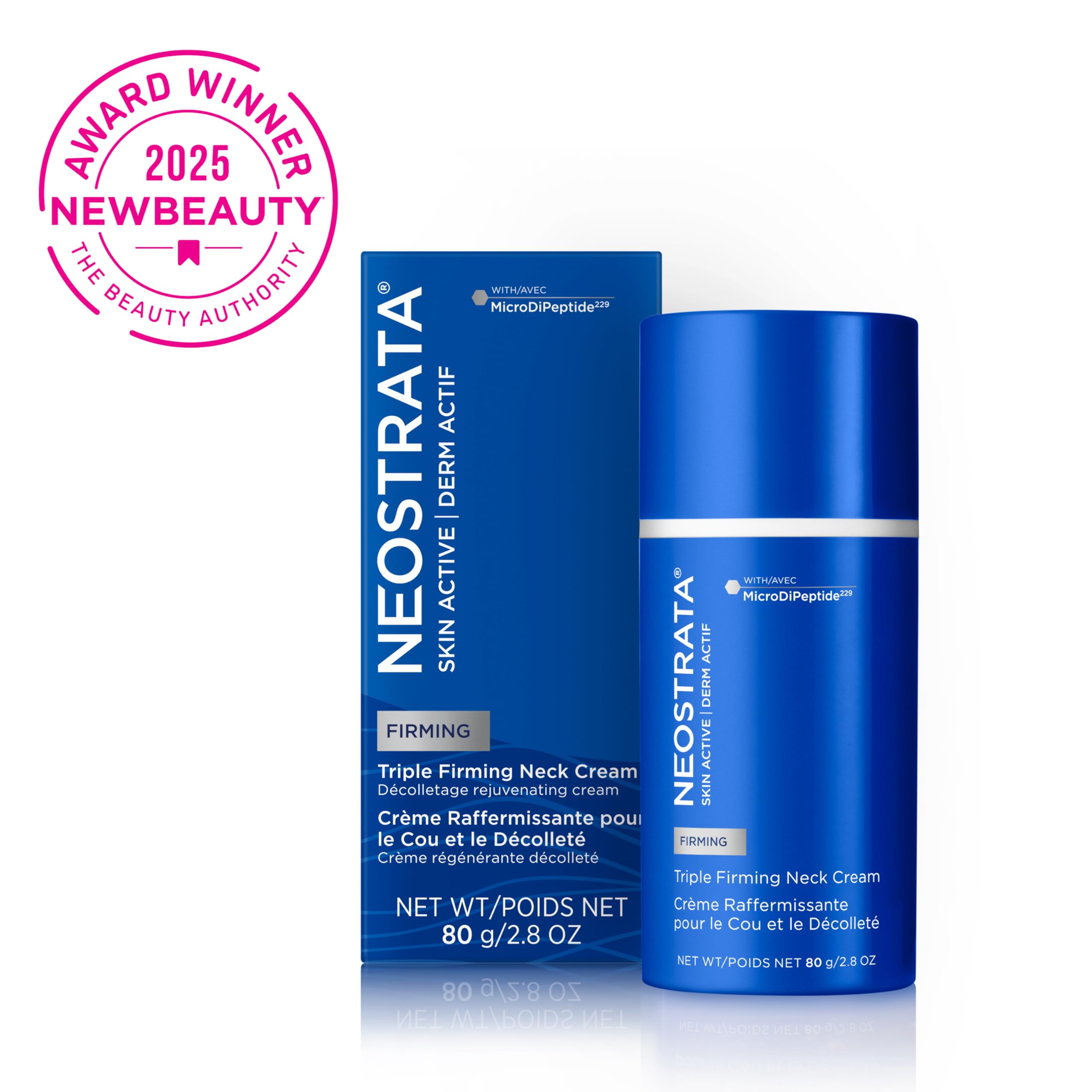 Neostrata Triple Firming Neck Cream packaging back side