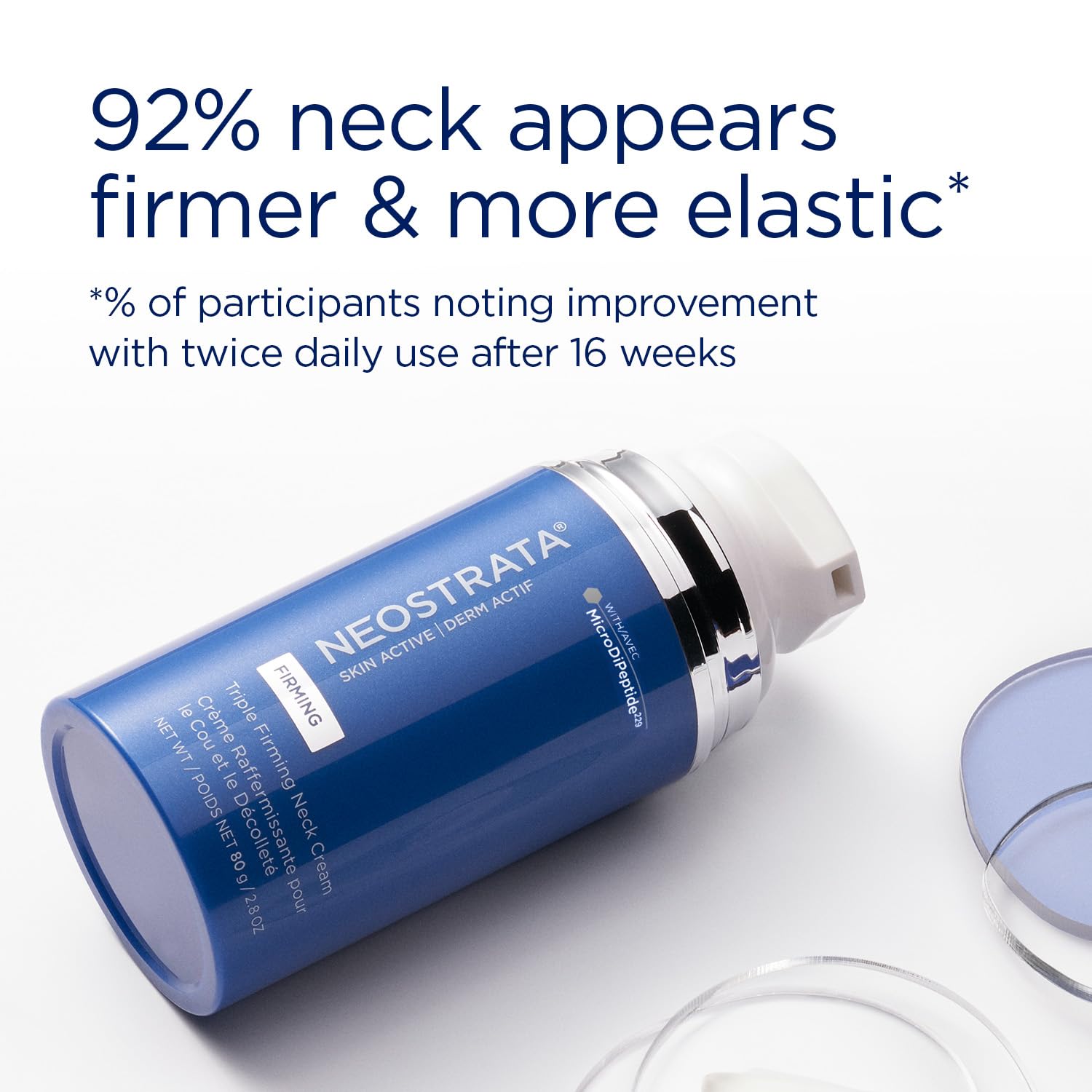 Neostrata Triple Firming Neck Cream bottle with pump mechanism