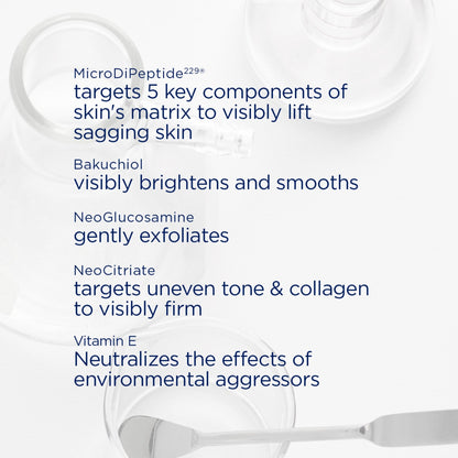 Application demonstration of Neostrata Triple Firming Neck Cream