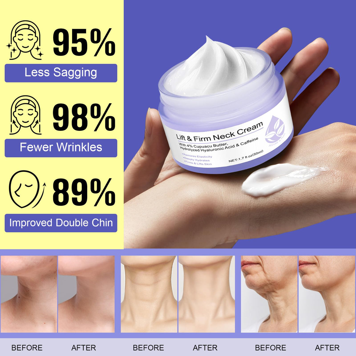 Complete set view of Zixaok skincare product with cap and container