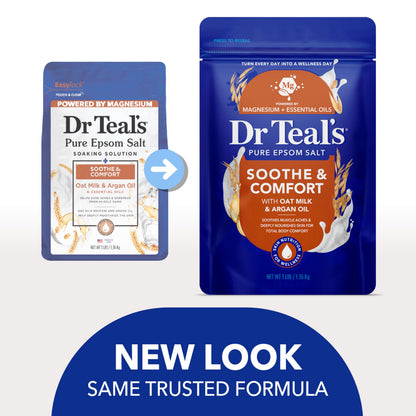 Authentic Dr Teal's pure magnesium sulfate crystals close up texture