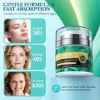 Demonstration of lightweight cream application