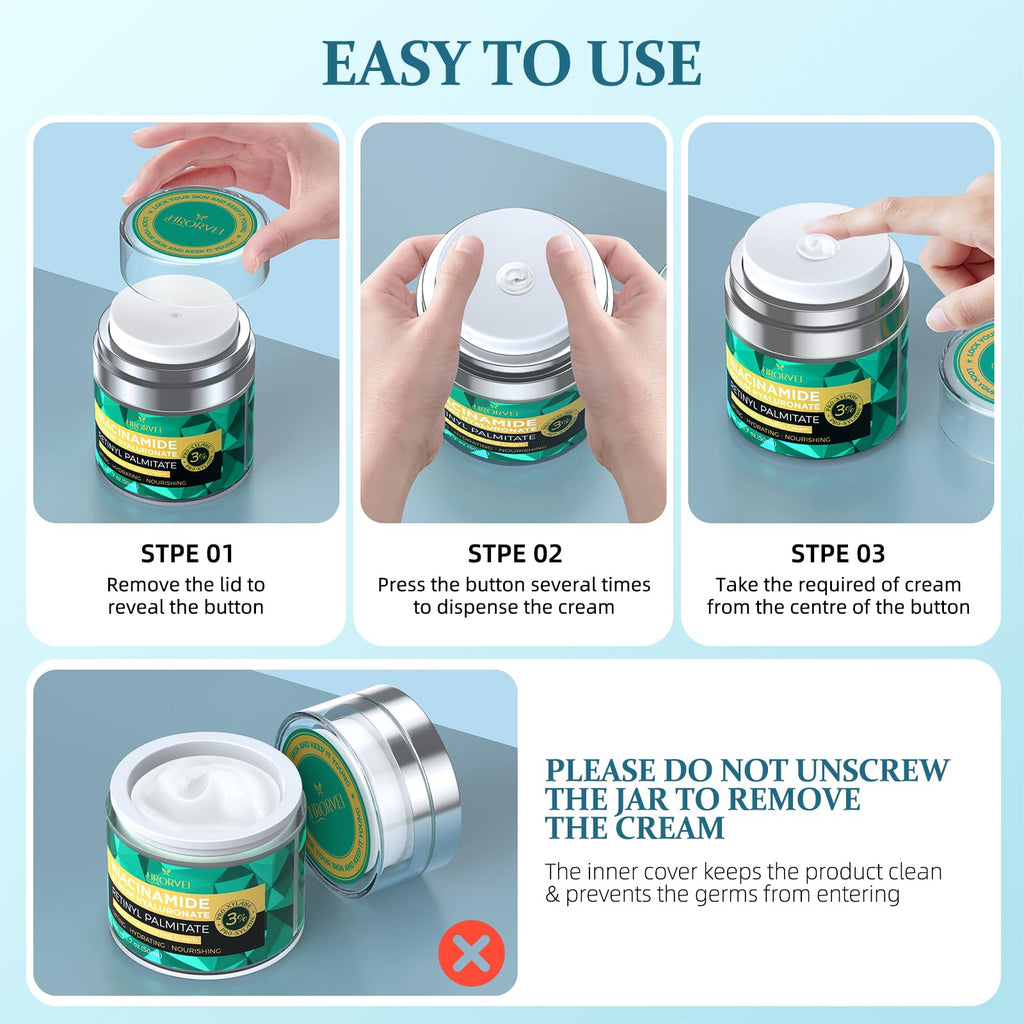 Complete Ippurger neck cream product set view